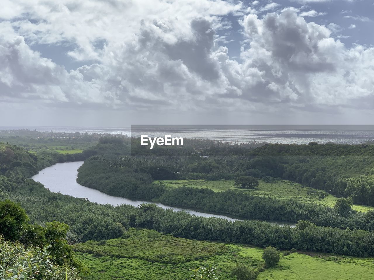 environment, landscape, cloud, plant, sky, land, scenics - nature, nature, beauty in nature, water, plain, green, hill, horizon, tranquility, no people, field, tree, plateau, rural scene, growth, sea, outdoors, tranquil scene, agriculture, day, rural area, natural environment, travel, wetland, coast, forest, fog, aerial photography, non-urban scene, tourism, social issues, highland, travel destinations, overcast