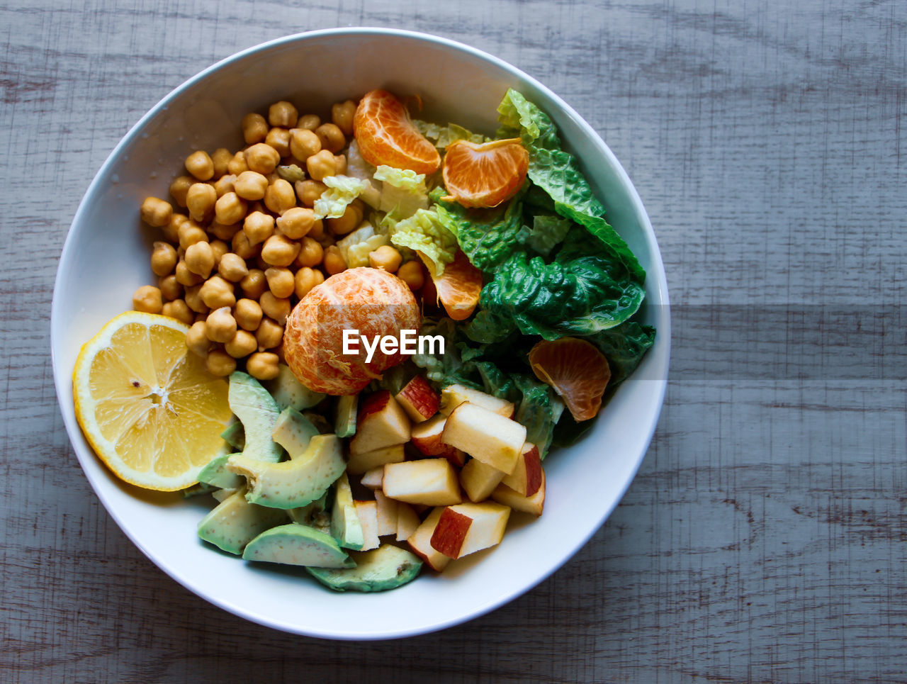 HIGH ANGLE VIEW OF BREAKFAST ON TABLE