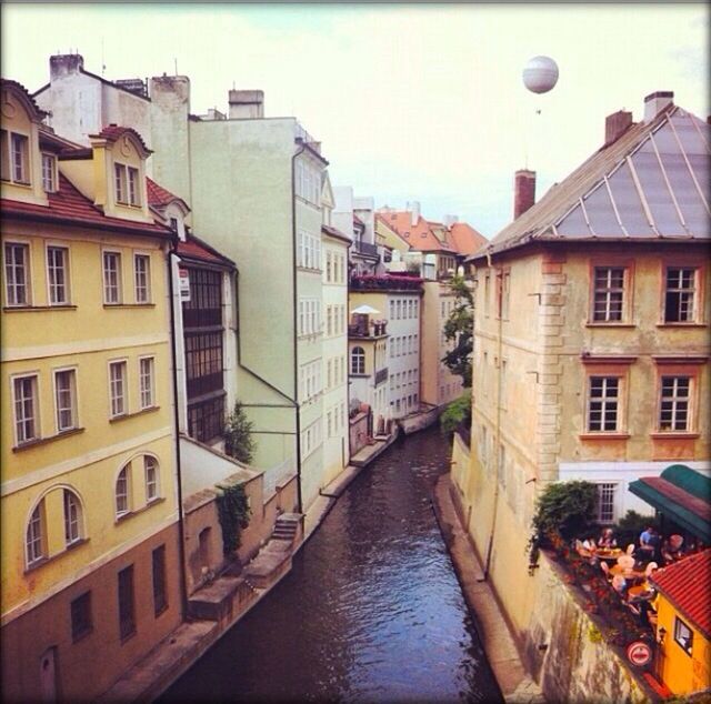 VIEW OF CANAL IN CITY