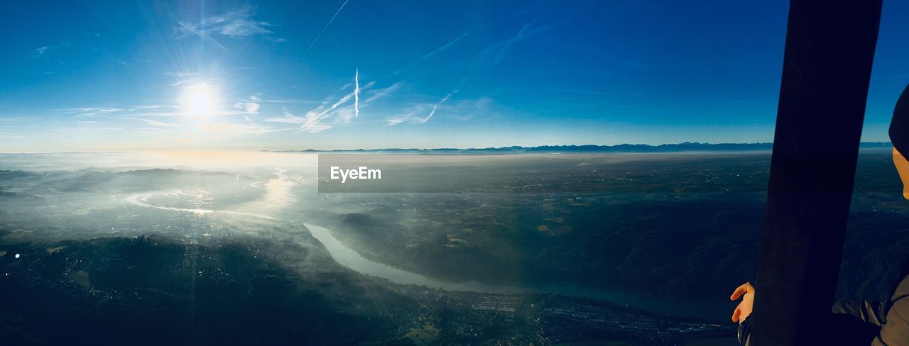 PANORAMIC VIEW OF SEA AGAINST SKY