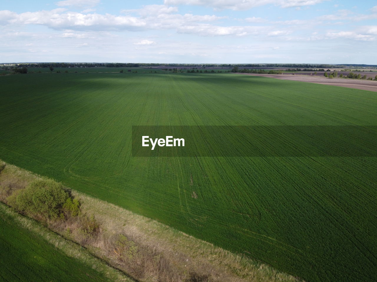 SCENIC VIEW OF FARM FIELD AGAINST SKY