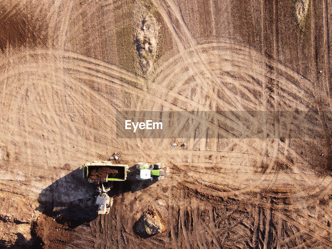 TRACTOR ON FIELD