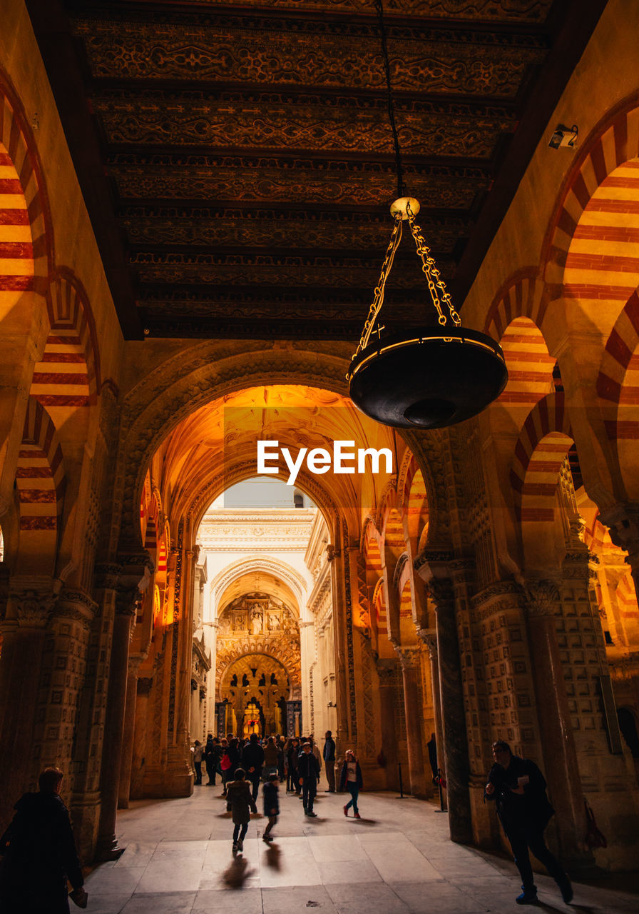 Interior of cordoba mosque