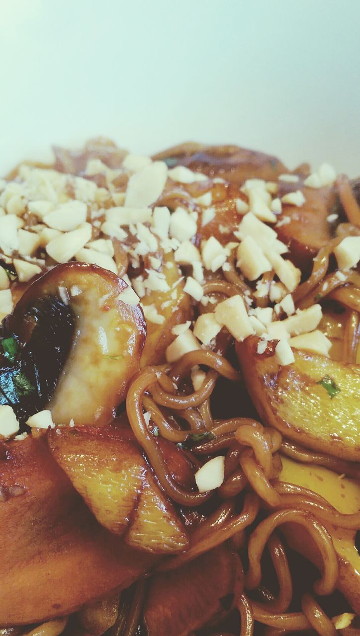 Detail shot of food