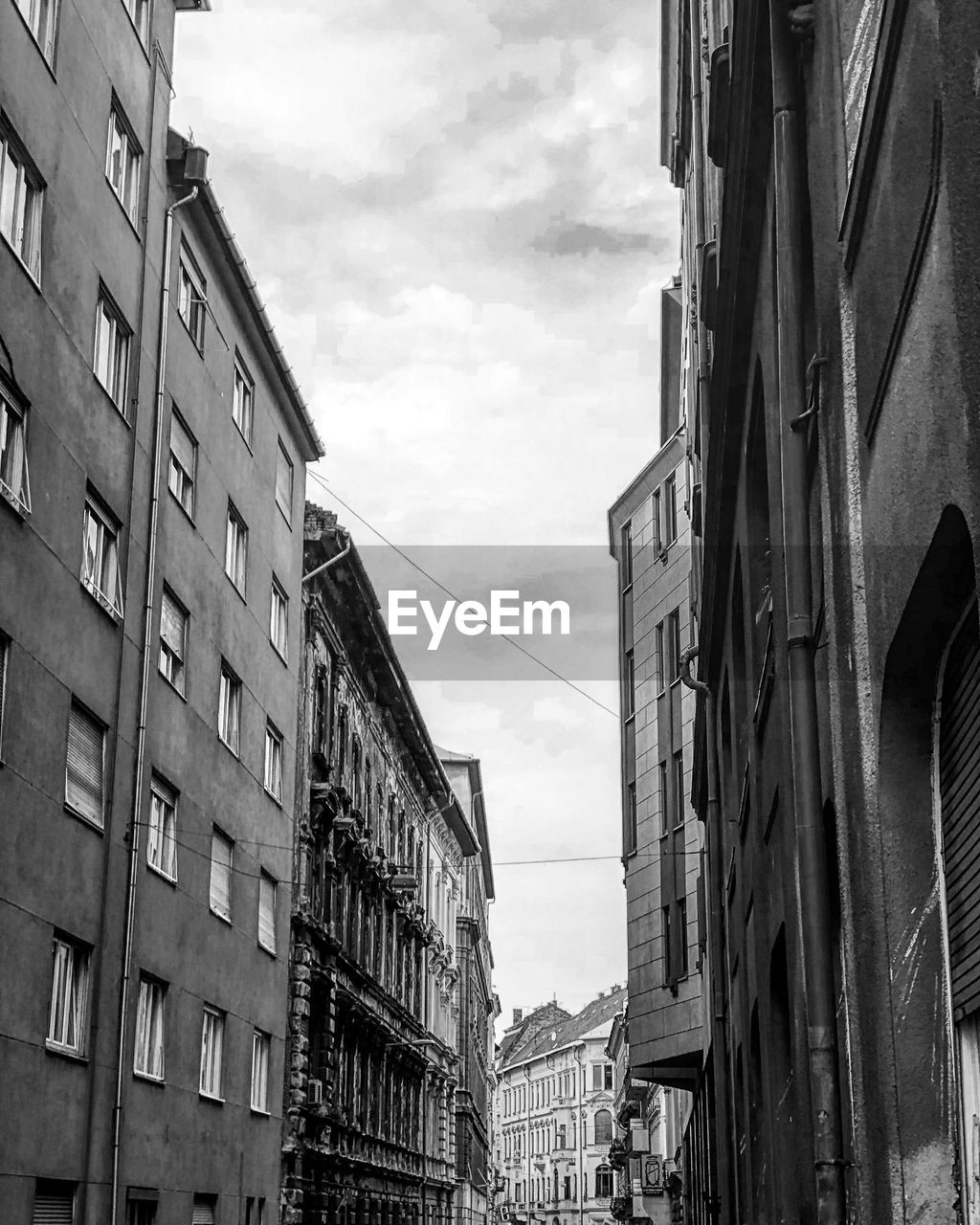 Low angle view of buildings against sky