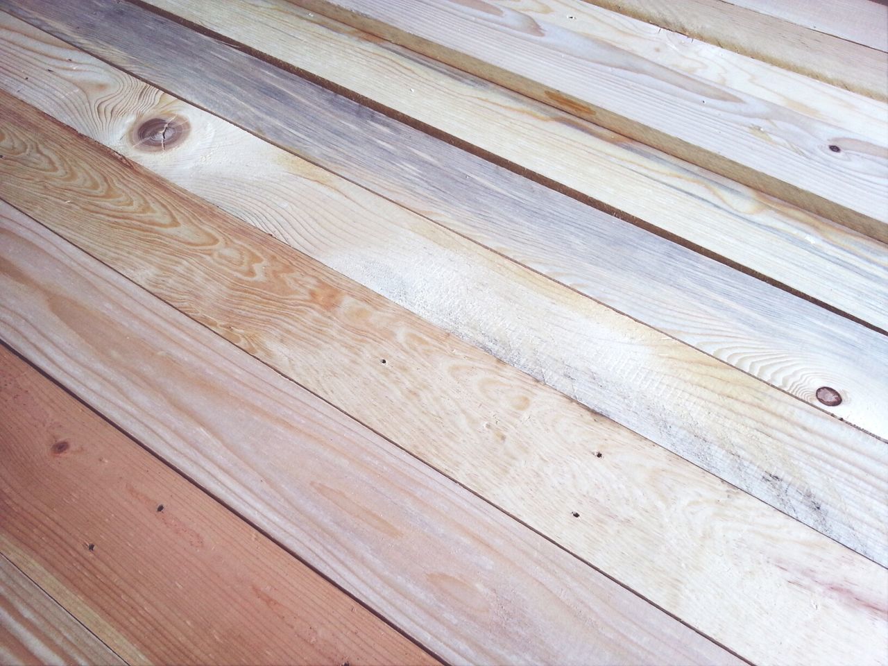 Close-up view of wooden floor