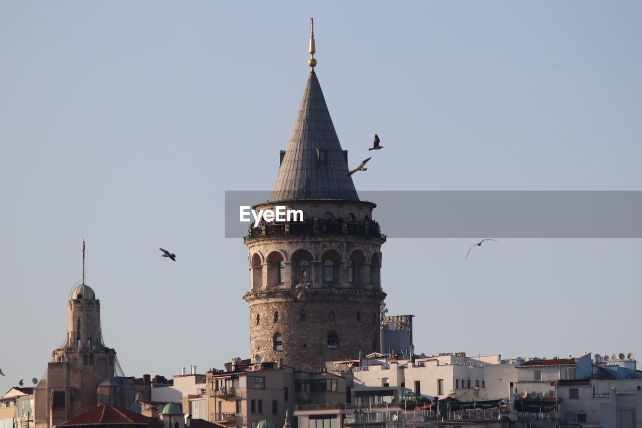 LOW ANGLE VIEW OF A BUILDING