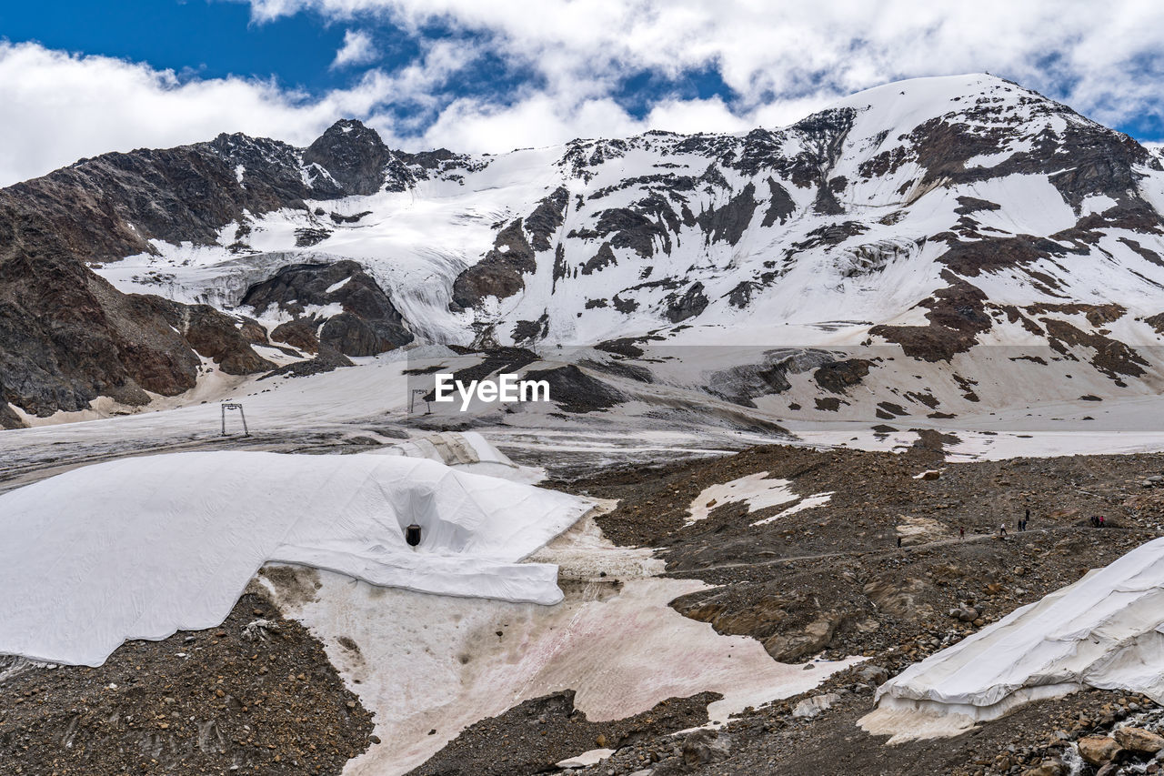 SNOWCAPPED MOUNTAINS AGAINST SKY