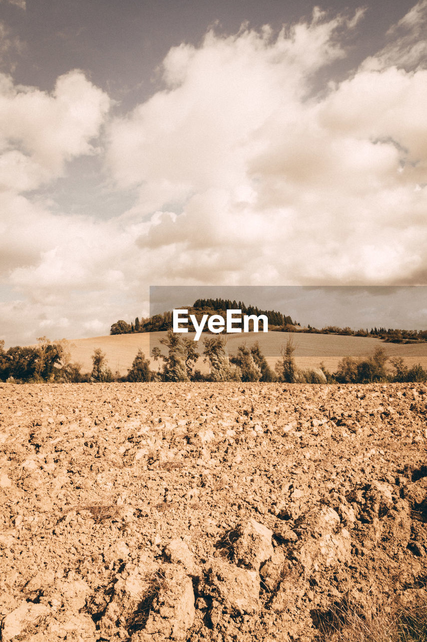 SCENIC VIEW OF LAND AGAINST SKY