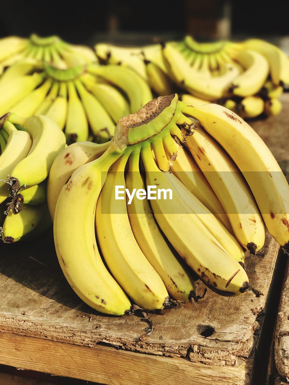 Close-up of yellow bananas