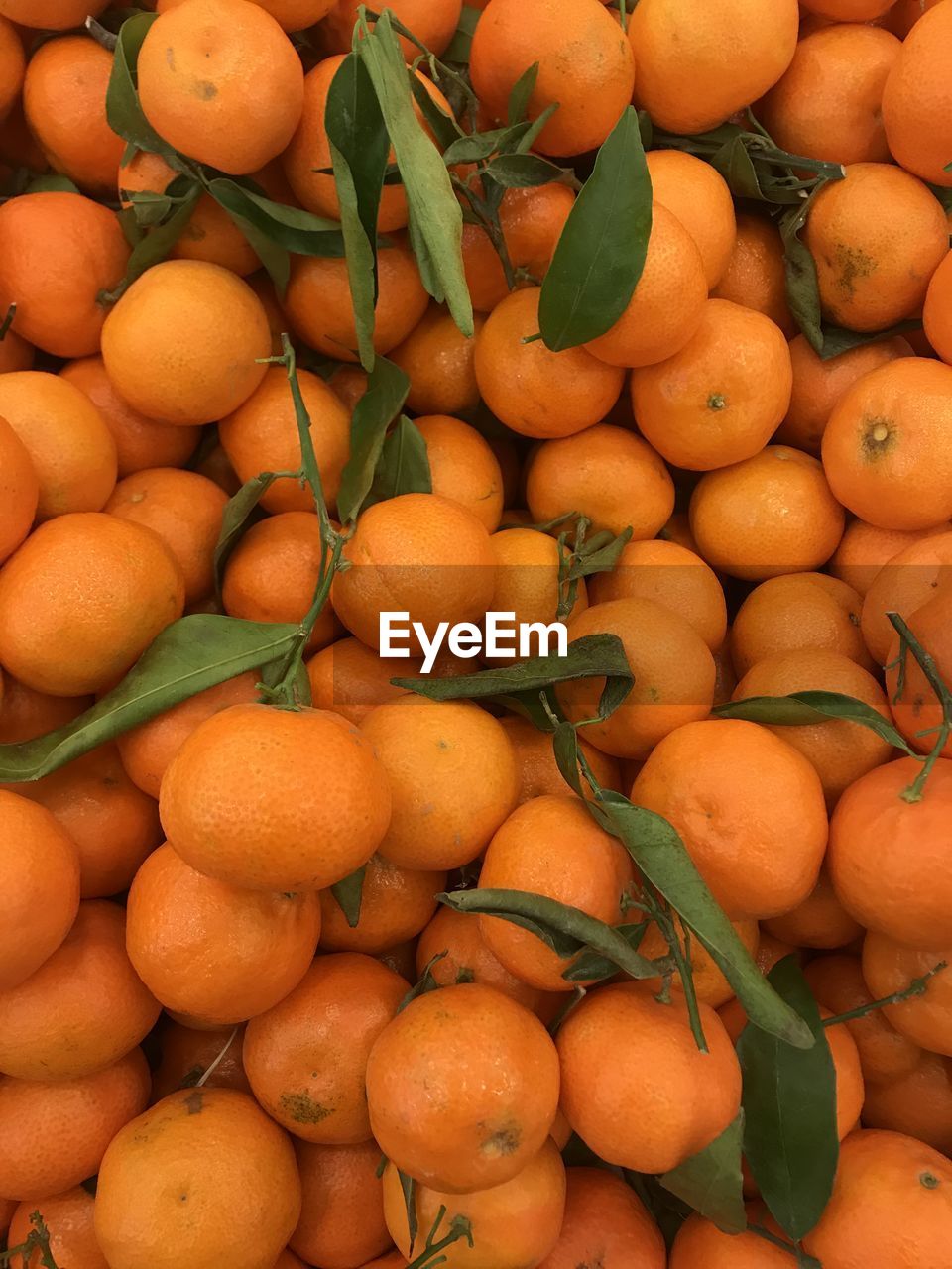 Full frame shot of oranges