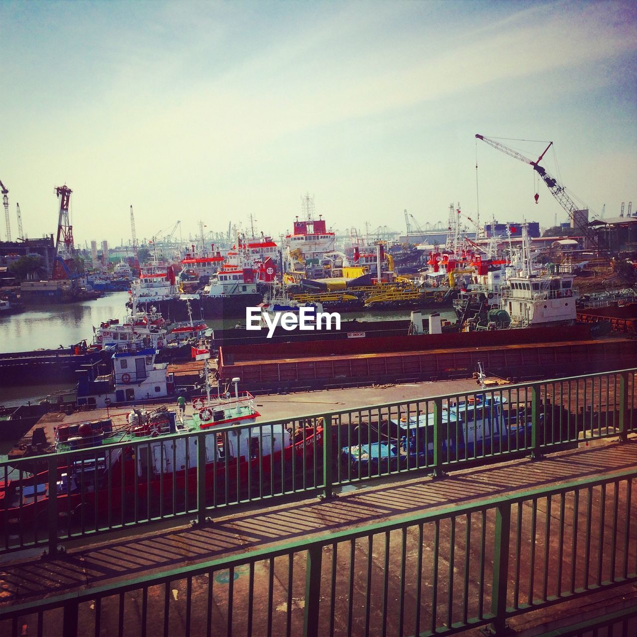 Ships at commercial dock