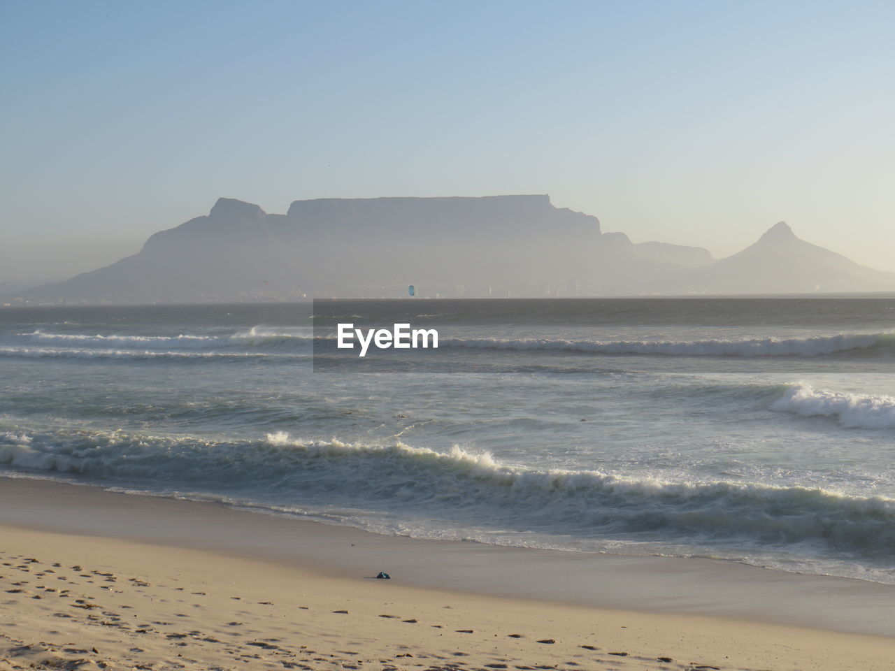 Table mountain from across the bay... 