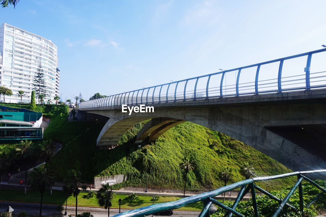 BRIDGE AGAINST SKY