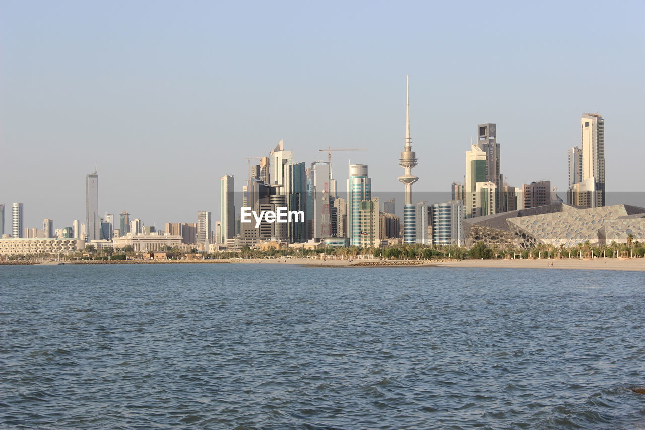 VIEW OF MODERN BUILDINGS AGAINST SKY