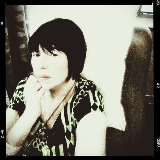 Portrait of mid adult woman