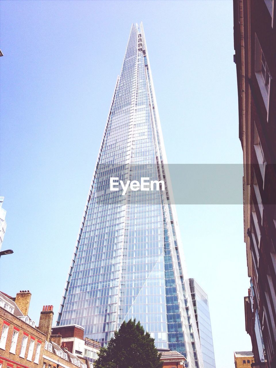 Low angle view of skyscrapers