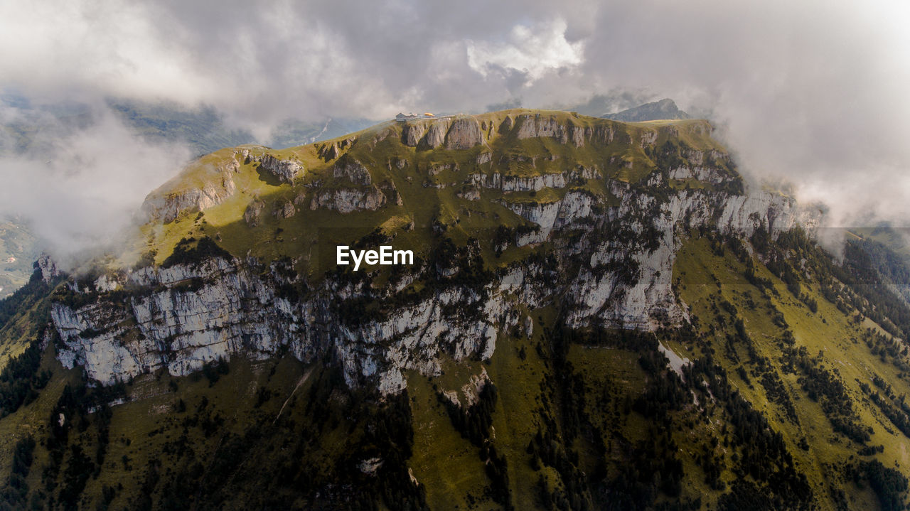 Panoramic view of fronalpstock stoss against sky