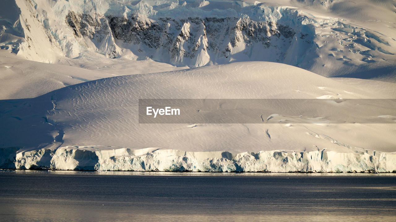 SCENIC VIEW OF SNOWCAPPED LANDSCAPE AGAINST SKY