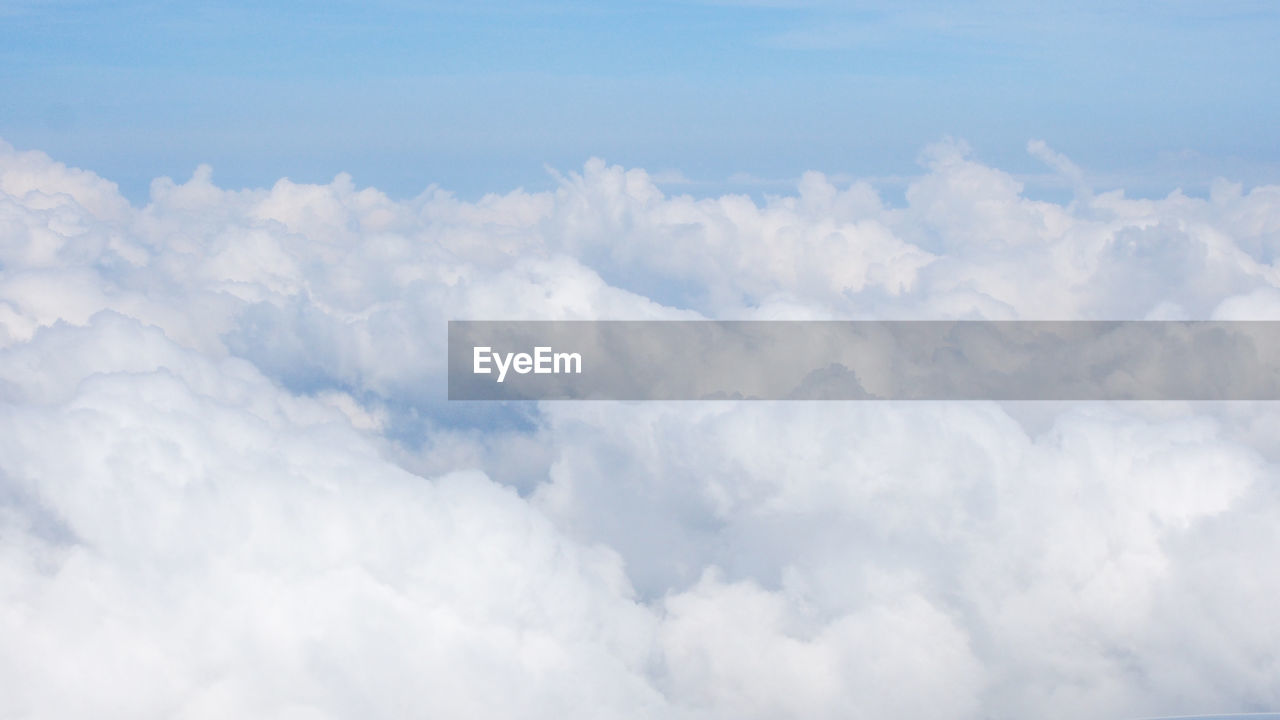 Low angle view of clouds in sky