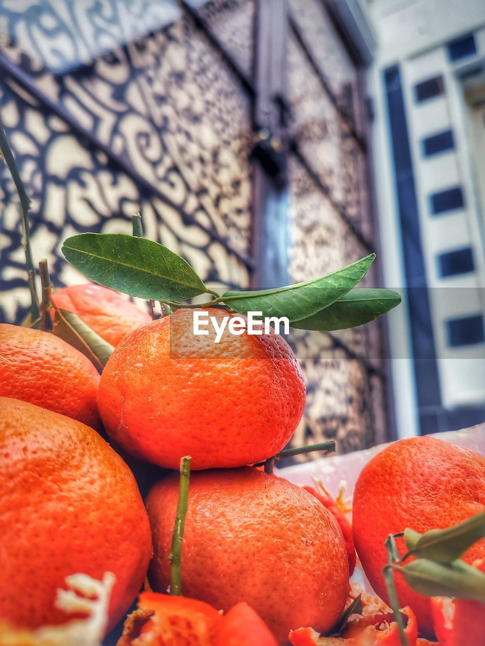 Close-up of orange fruits