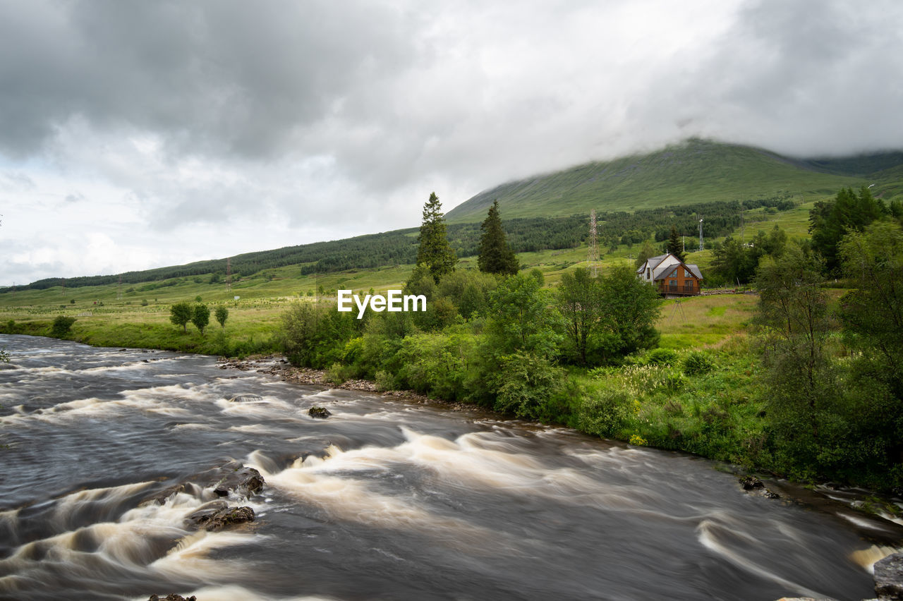 The bridge of orchy in the central highlands of scotland,
