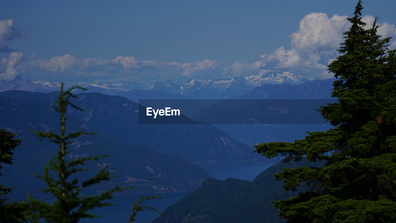 SCENIC VIEW OF MOUNTAIN RANGE AGAINST SKY