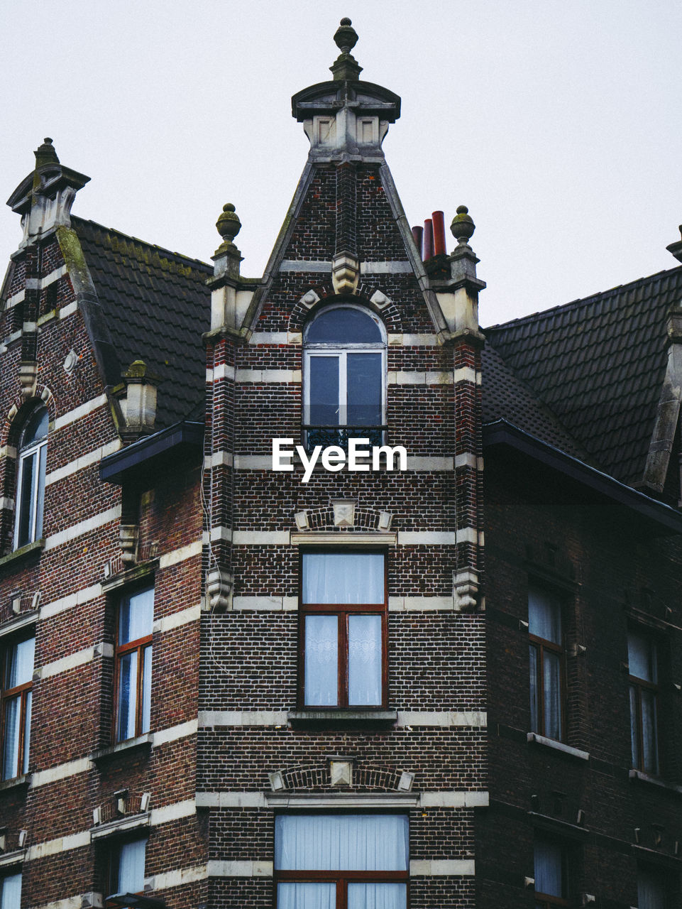 Low angle view of building against sky