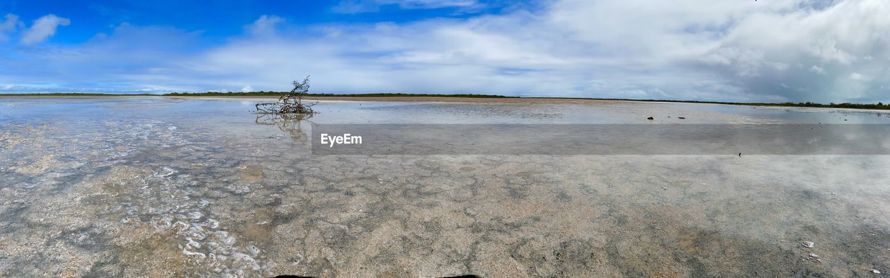 PANORAMIC VIEW OF SEA AGAINST SKY