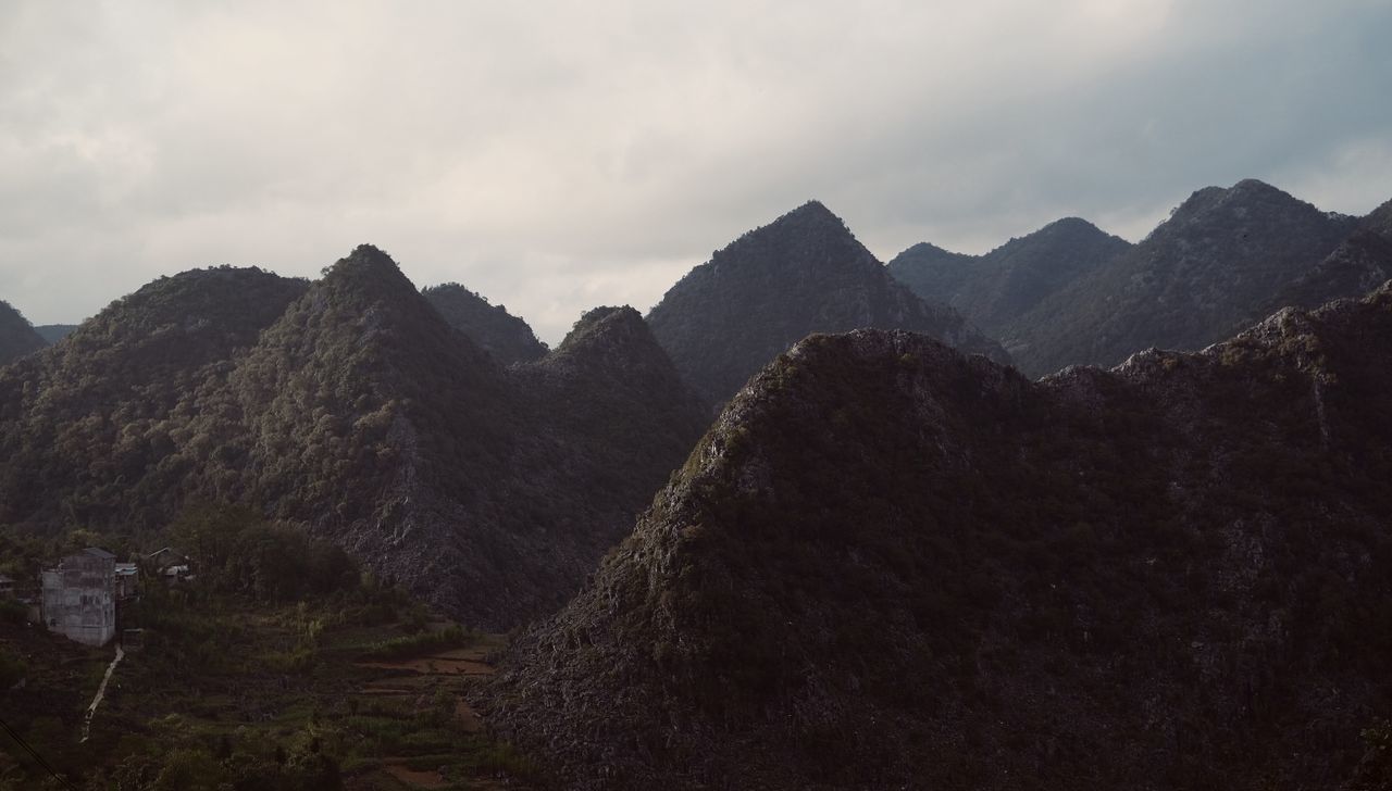 mountain, landscape, environment, nature, sky, scenics - nature, cloud, mountain range, land, beauty in nature, travel, wilderness, travel destinations, panoramic, valley, no people, ridge, rock, outdoors, tourism, activity, plant, tranquility, forest, plateau, non-urban scene, tree, fog, summit, mountain peak, architecture, tranquil scene, holiday
