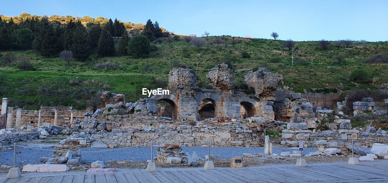 Old ruins of building