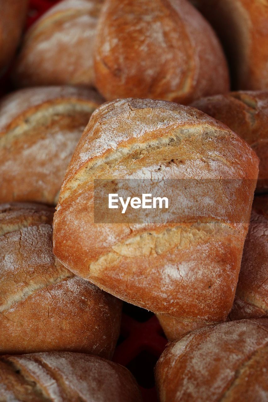 FULL FRAME SHOT OF BREAD ON TABLE