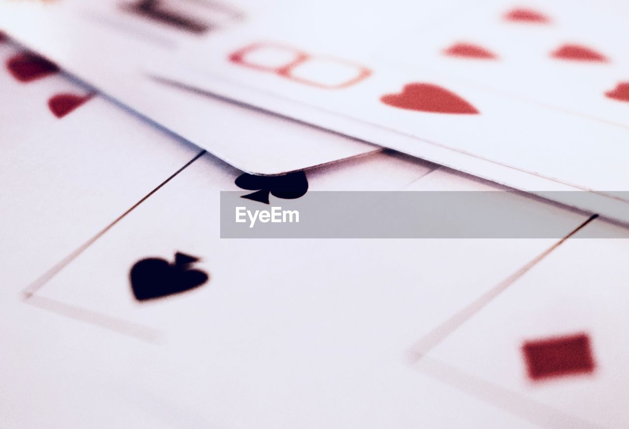 HIGH ANGLE VIEW OF HEART SHAPE MADE ON TABLE