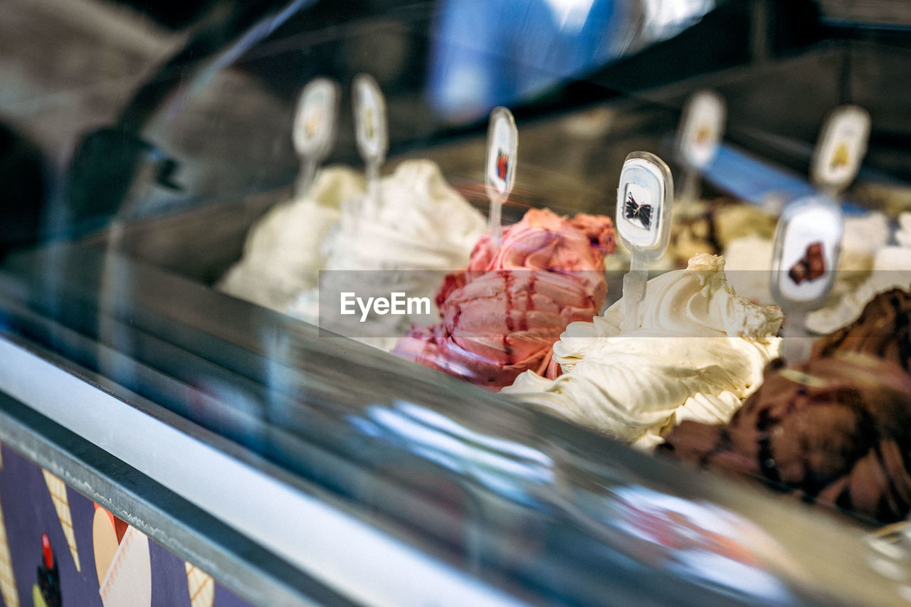 Close-up of food for sale in store