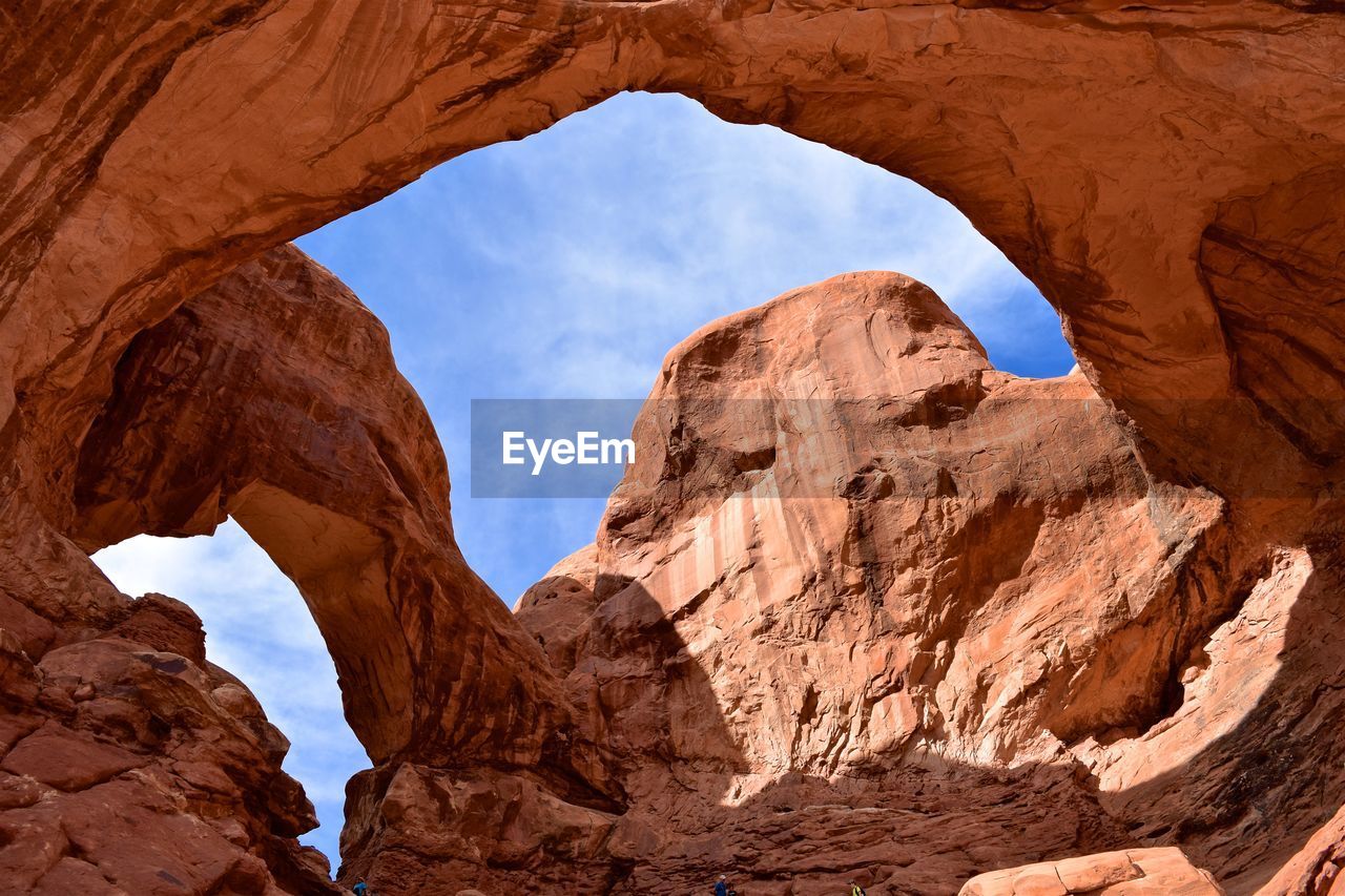 VIEW OF ROCK FORMATIONS