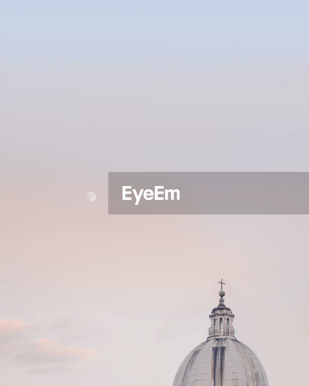 High section of church against sky during sunset