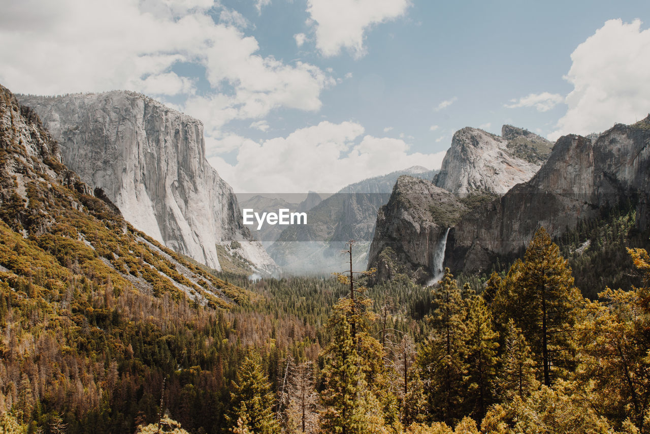 SCENIC VIEW OF MOUNTAIN RANGE AGAINST SKY