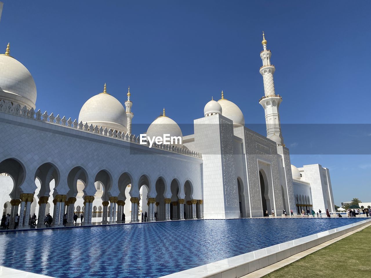 low angle view of church against clear sky