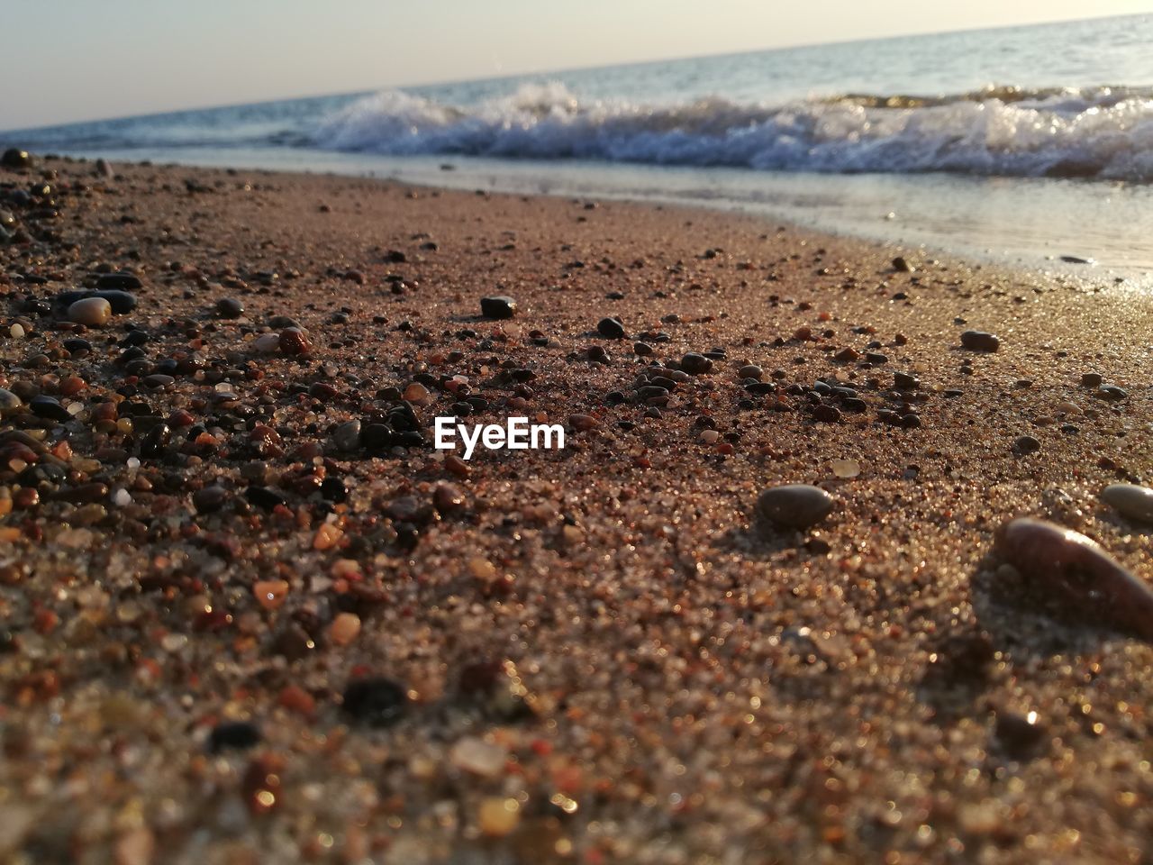 SURFACE LEVEL OF SAND ON BEACH