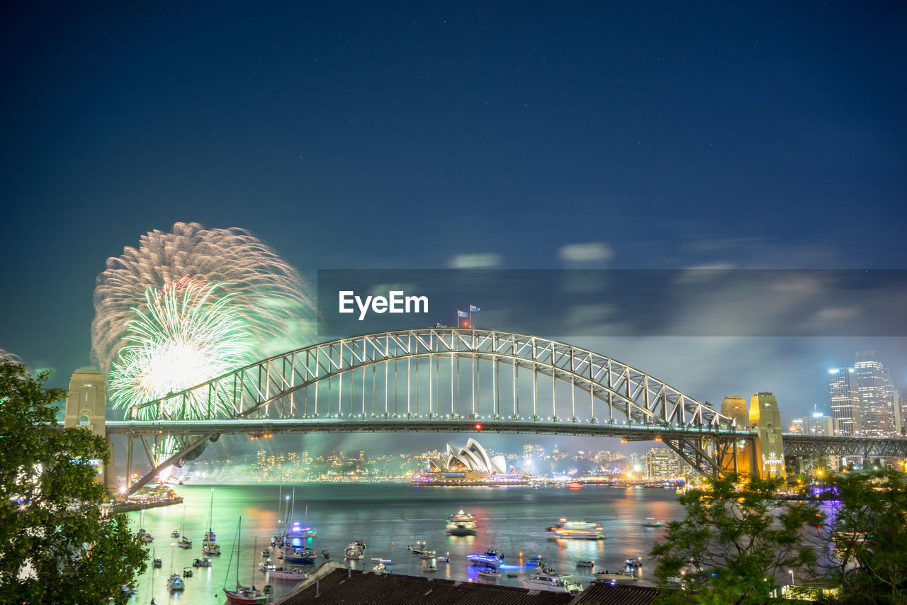 New year eve fireworks at sydney