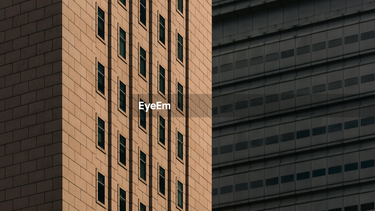 Low angle view of modern building