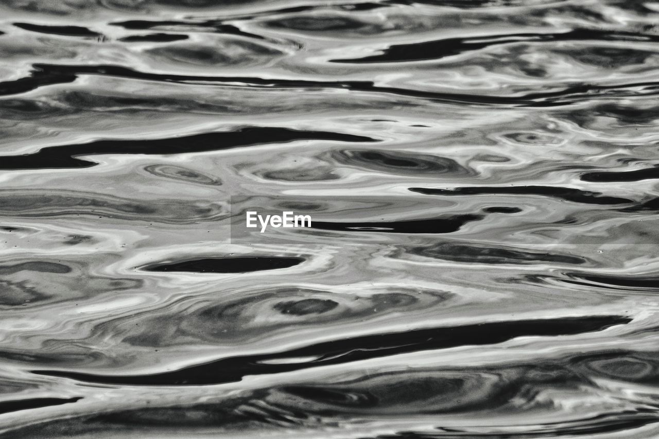 DETAIL SHOT OF RIPPLED WATER