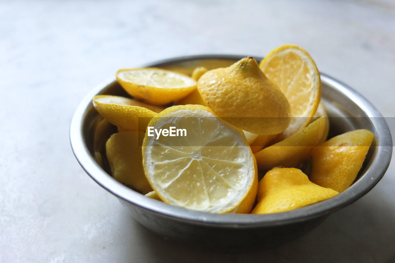 Close-up of fruits in bowl