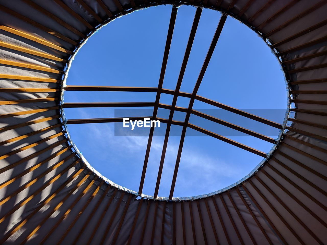 LOW ANGLE VIEW OF SKYLIGHT AGAINST SKY