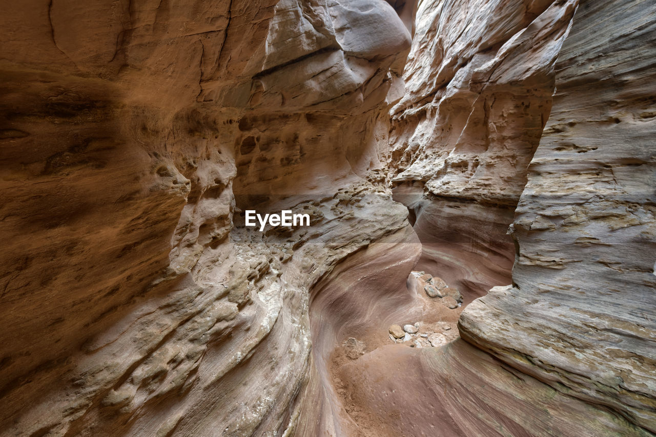 ROCK FORMATIONS AT CAVE