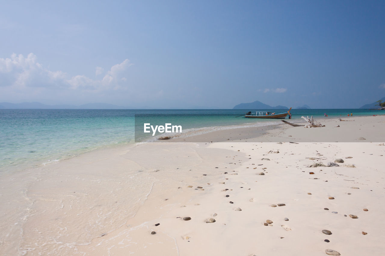 PANORAMIC VIEW OF SEA AGAINST SKY