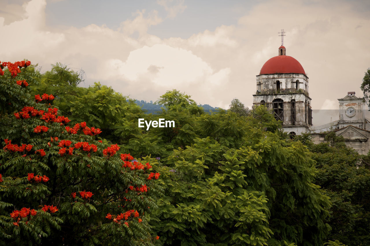 low angle view of church