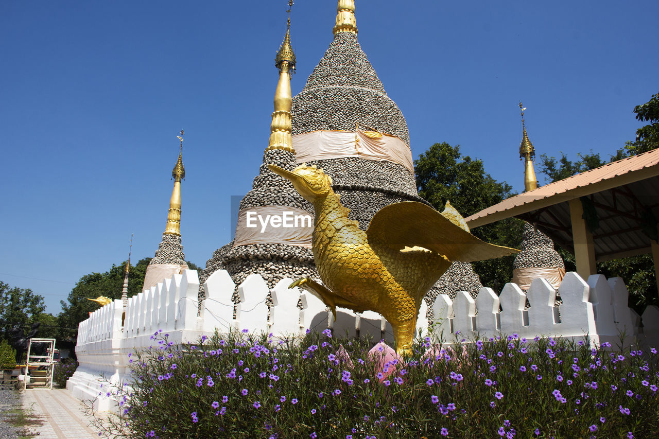 LOW ANGLE VIEW OF TEMPLE