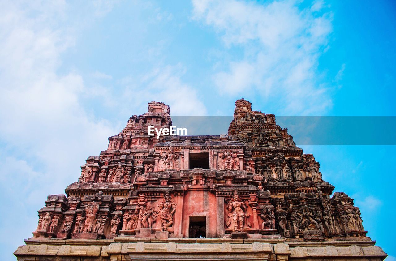 LOW ANGLE VIEW OF TEMPLE