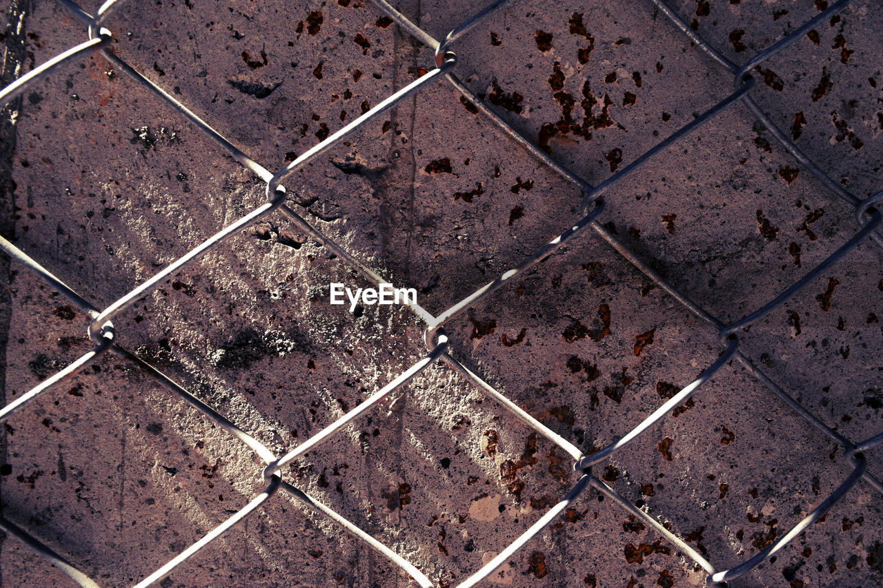 Full frame shot of chainlink fence